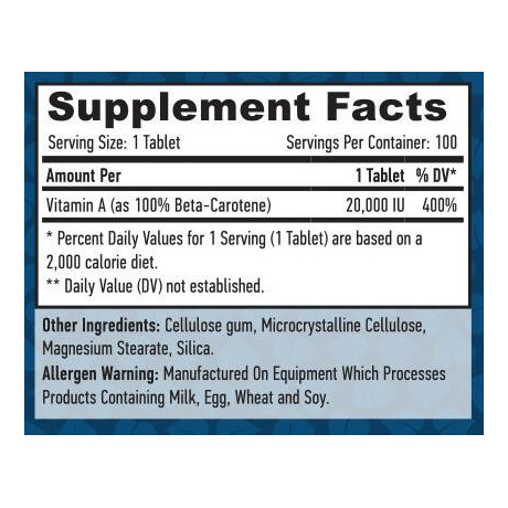 Haya labs Natural Beta Carotene 20,000 IU