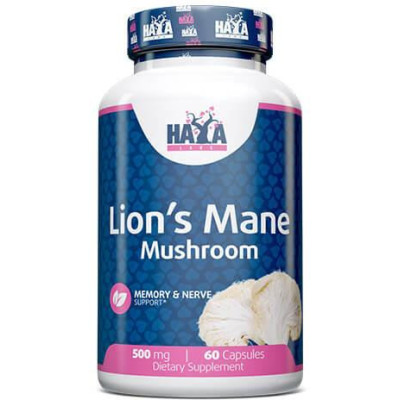 Haya Labs Lion's Mane mushroom 500mg