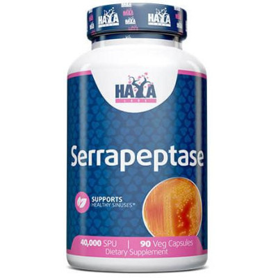 Haya Labs Serrapeptase 40000 SPU