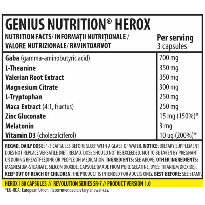 Genius Nutr Herox