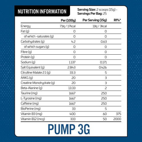Applied Nutrition Pump 3G Original