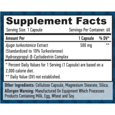 Haya Labs Turkesterone 500mg