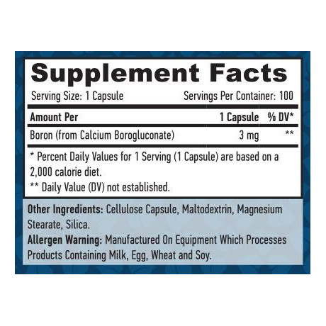 Haya Labs Boron 3mg