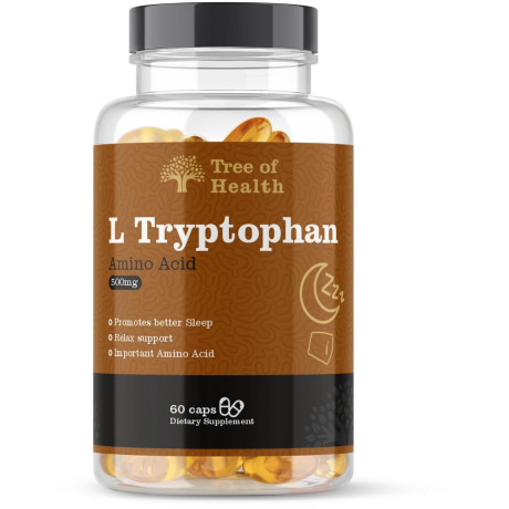 Tree of Health L-Tryptophan 500mg, PegraStore.cz